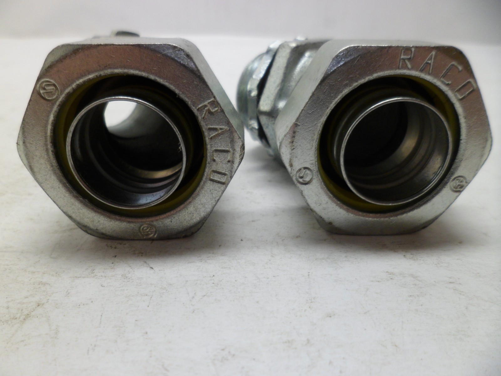 RACO 3/4″ FLEXIBLE CONDUIT CONNECTOR 45 degree ELBOW N.O.S. LOT OF 2 FREE SHIP