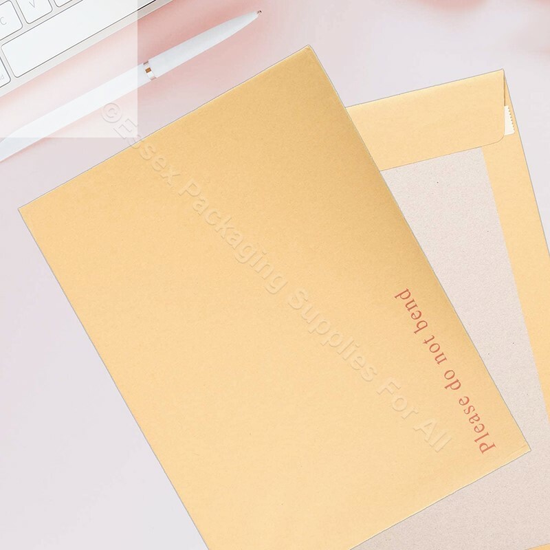 PLEASE DO NOT BEND HARD CARD BOARD BACKED MANILLA ENVELOPES BROWN A3 /A4 /A5 /A6