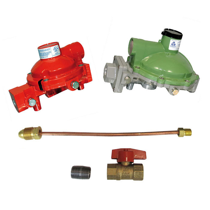 Cavagna Kosan Regulator Home Propane Supply Kit 984HP-04 998LP-22 1/2″ Outlet