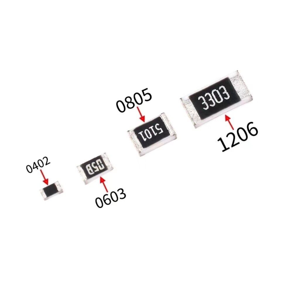10 pcs 0402 SMD Resistors Kit 1% 0 ohm-10m ohm Choose From 170 Values SMT