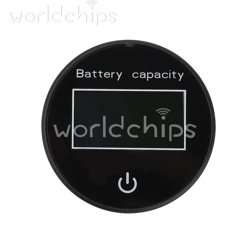 LCD Digital Battery Level Indicator Voltage Power Percentage Temperature Display
