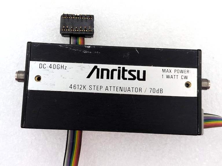 Anritsu 4612K Step Attenuator 70dB | DC-40GHz 1 watt CW *BLACK