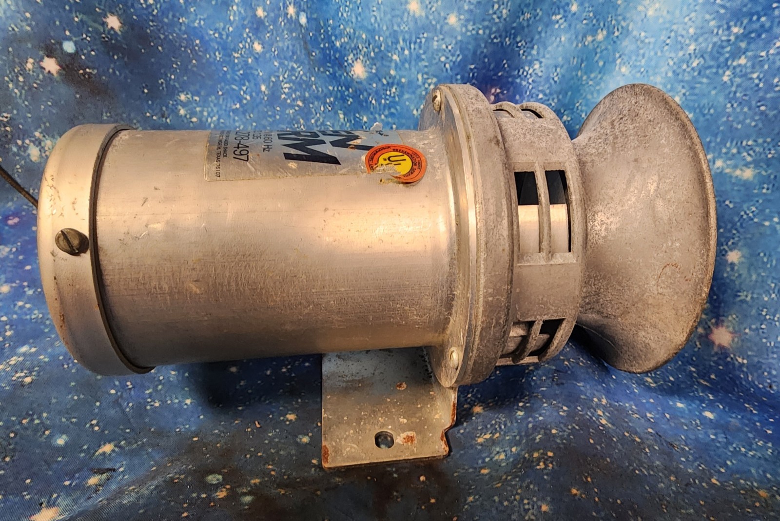 Vintage Archer 120 Volt Siren Alarm Horn. Working and Loud