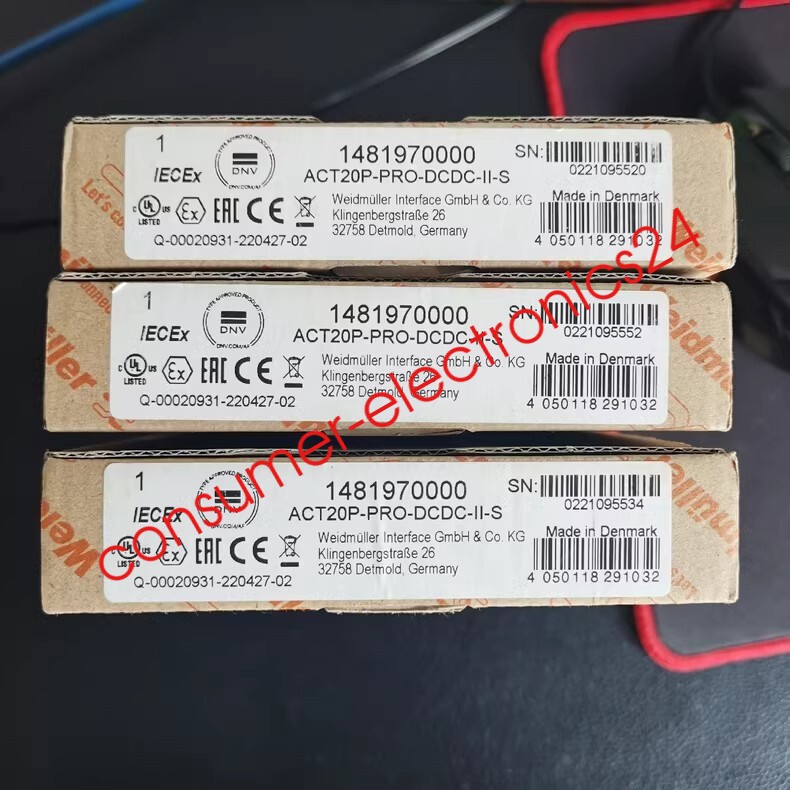 Weidmuller Isolator 1481970000 ACT20P-PRO DCDC II-S DHL Shipping