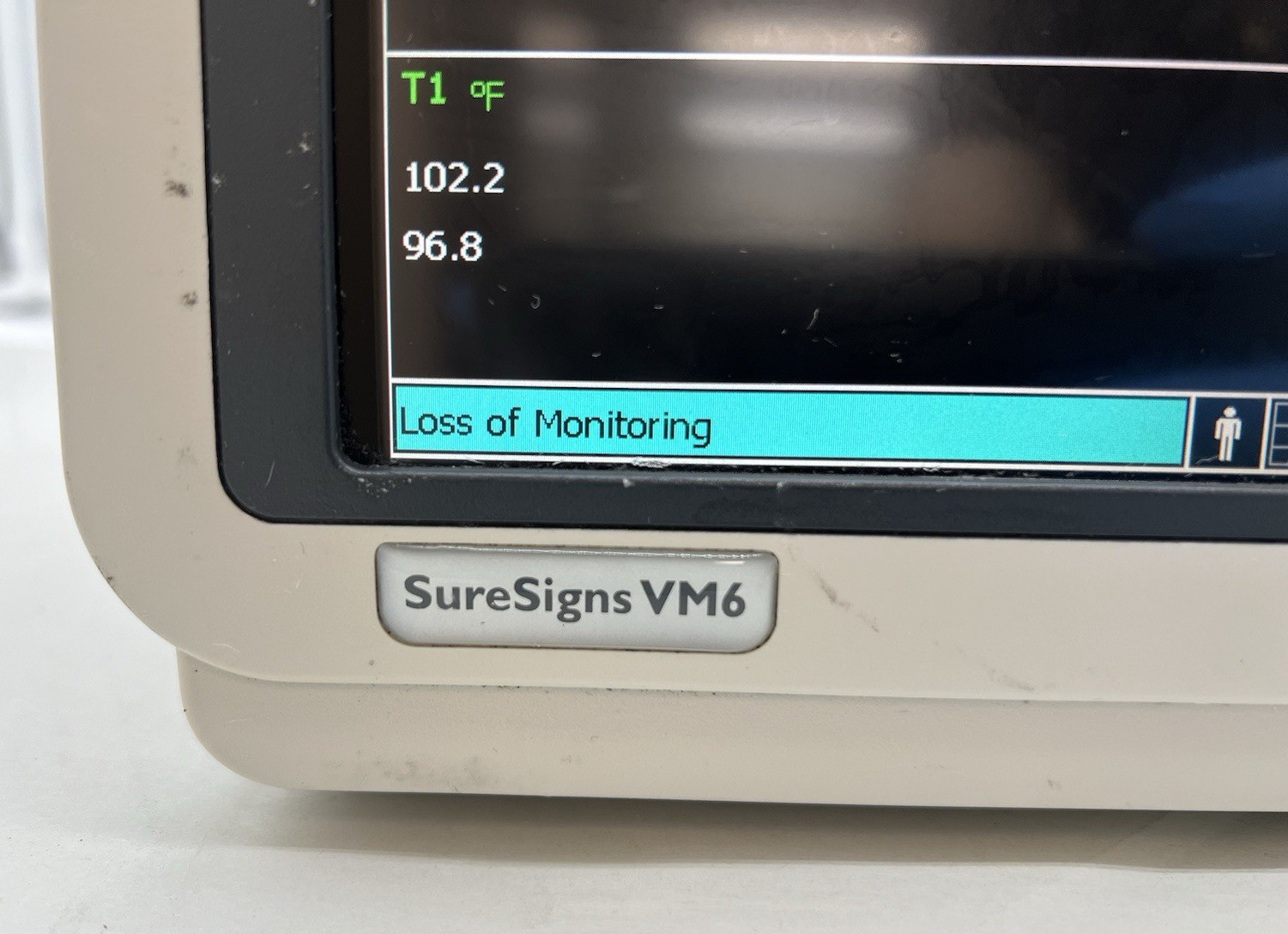 Philips SureSigns VM6 Vital Signs Monitor (For Parts)