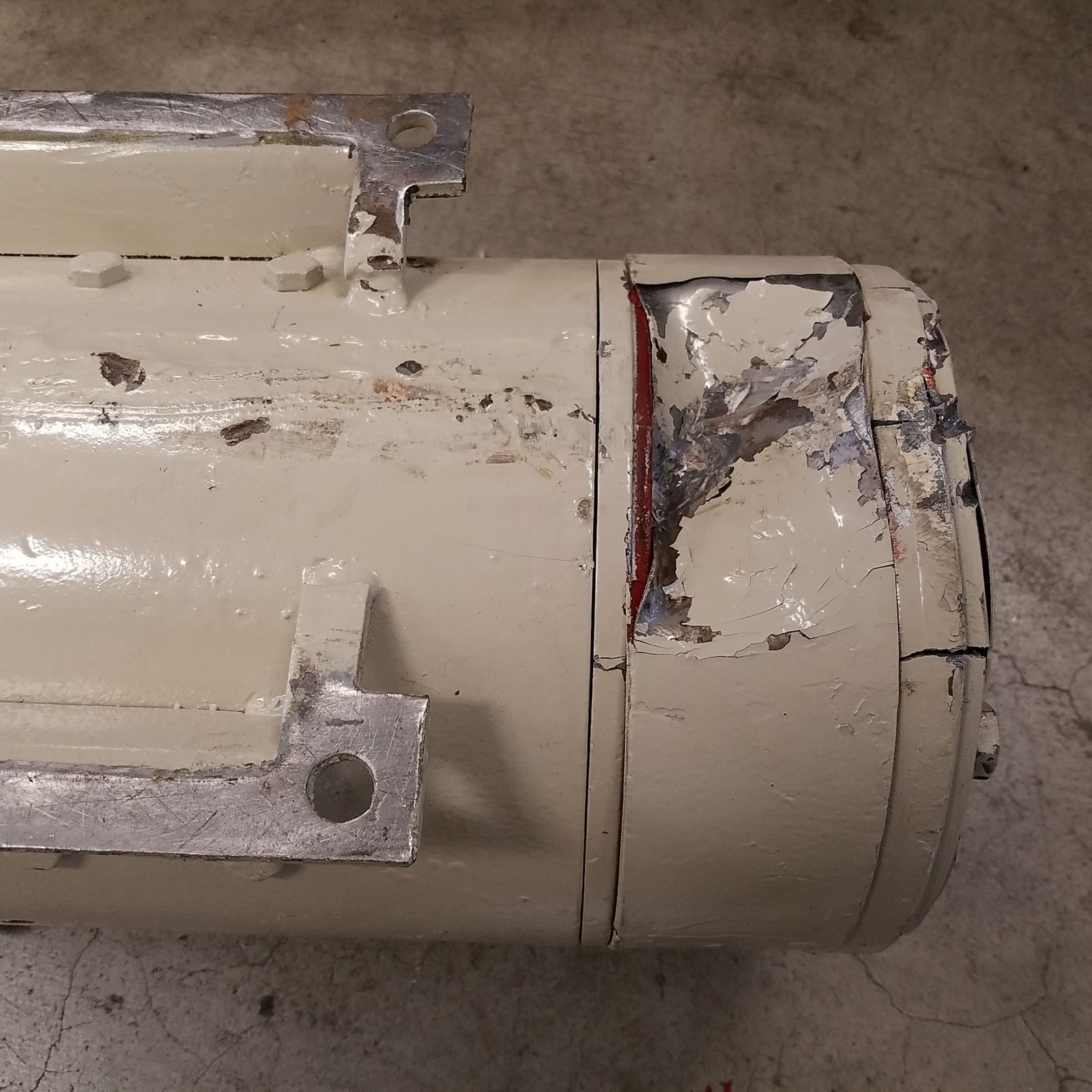 G.E. 5CD144SC003B032 Kinamatic DC Motor 2 HP, 1750/2050 RPM, 180 VDC – USED