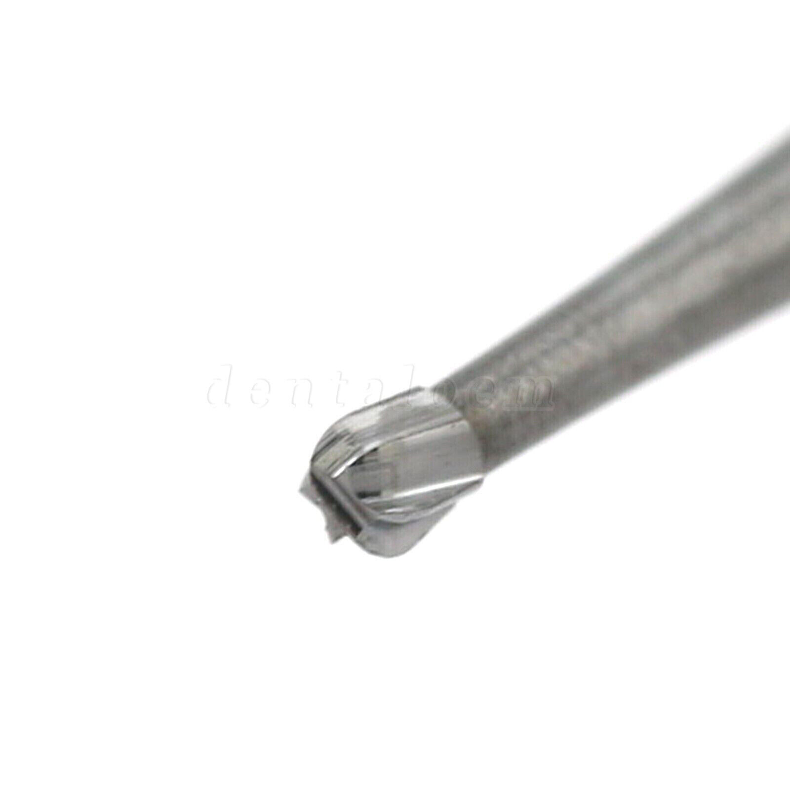 Dental Tungsten Carbide Low Speed Round Burs RA 1 2 3 4 5 6 7 8 For Contra Angle