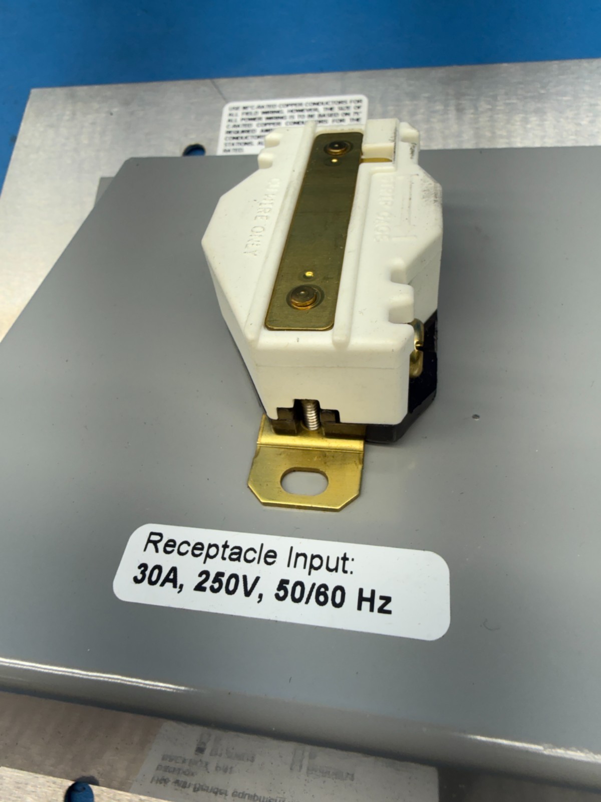 Bender XRM-8B2F Flush Surface Mounted Isolated Power System Panel