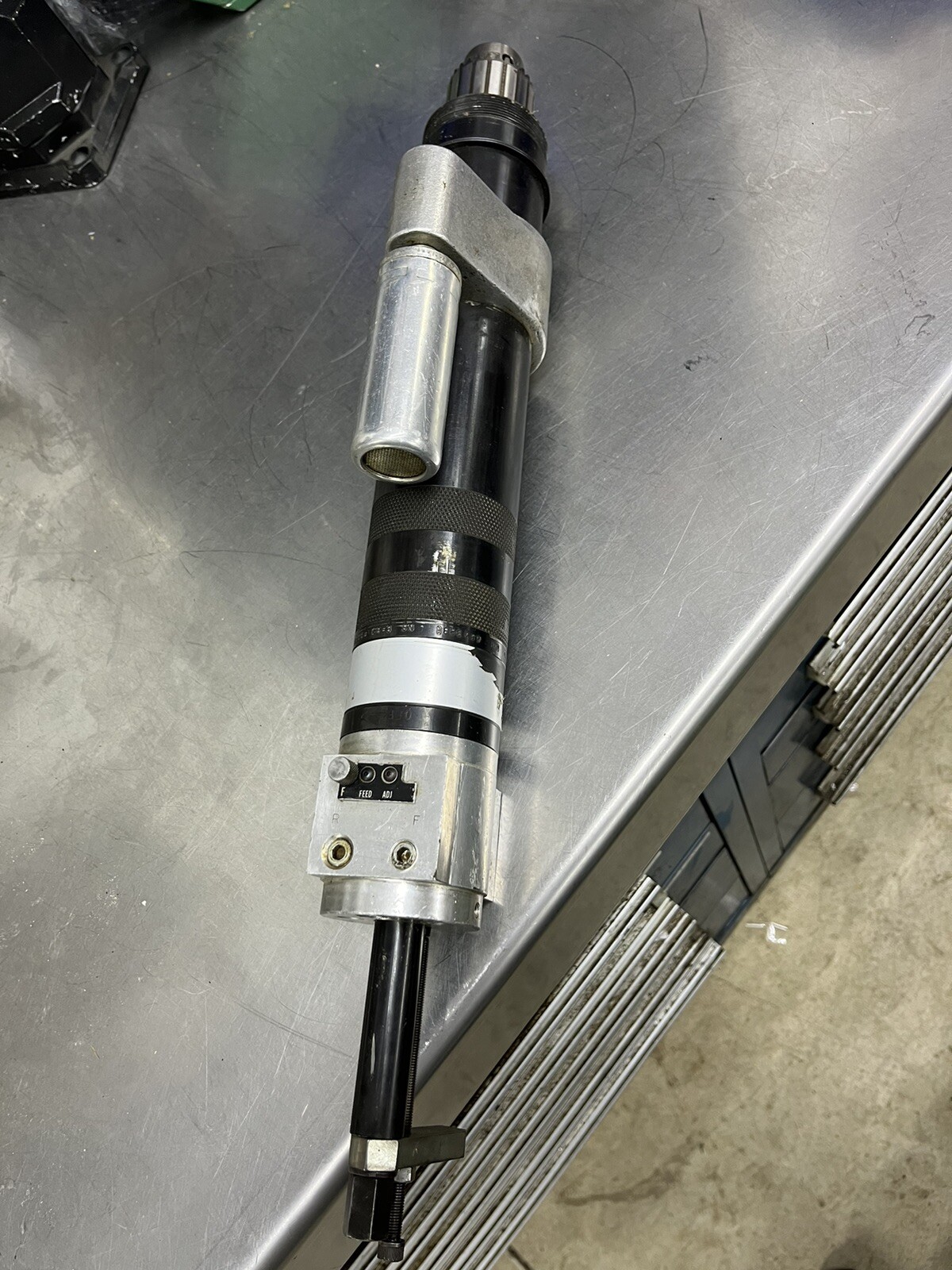 Ingersoll Rand Mod 8365-46-3 Self Feed Pneumatic Industrial Drill 4600 RPM