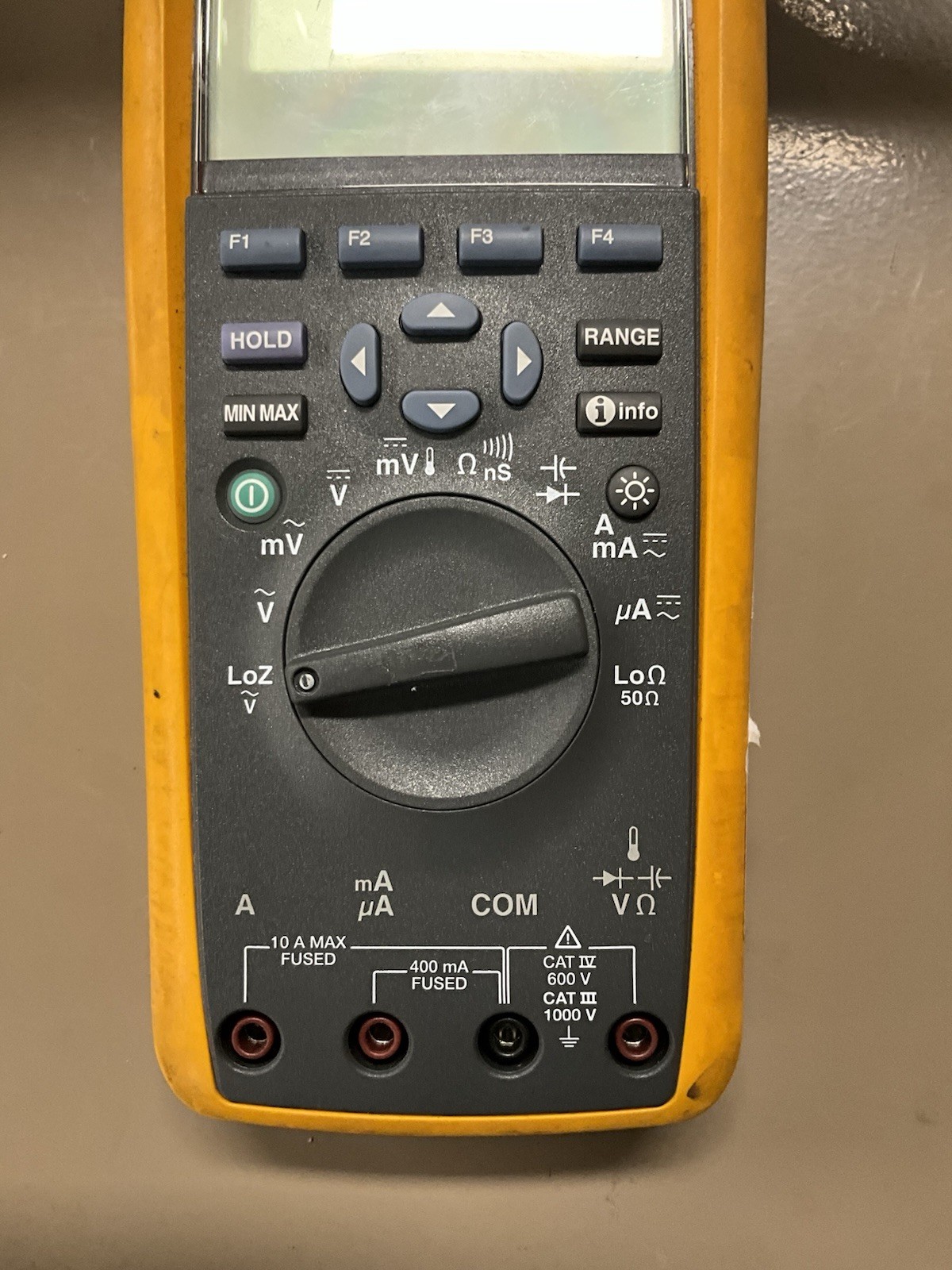 FLUKE 289 TRUE RMS MULTIMETER NO LEADS POWERS ON
