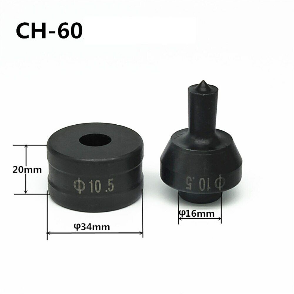 Hydraulic Punching Mould CH-70/CH-60 Hydraulic Manual Punching Dies, Size:4-25mm