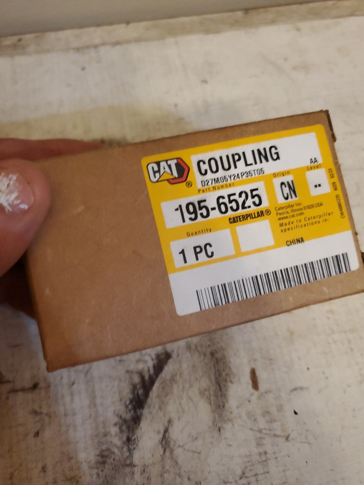 CAT 195-6525 Replacement Female Hydraulic Flat Face Quick Coupler