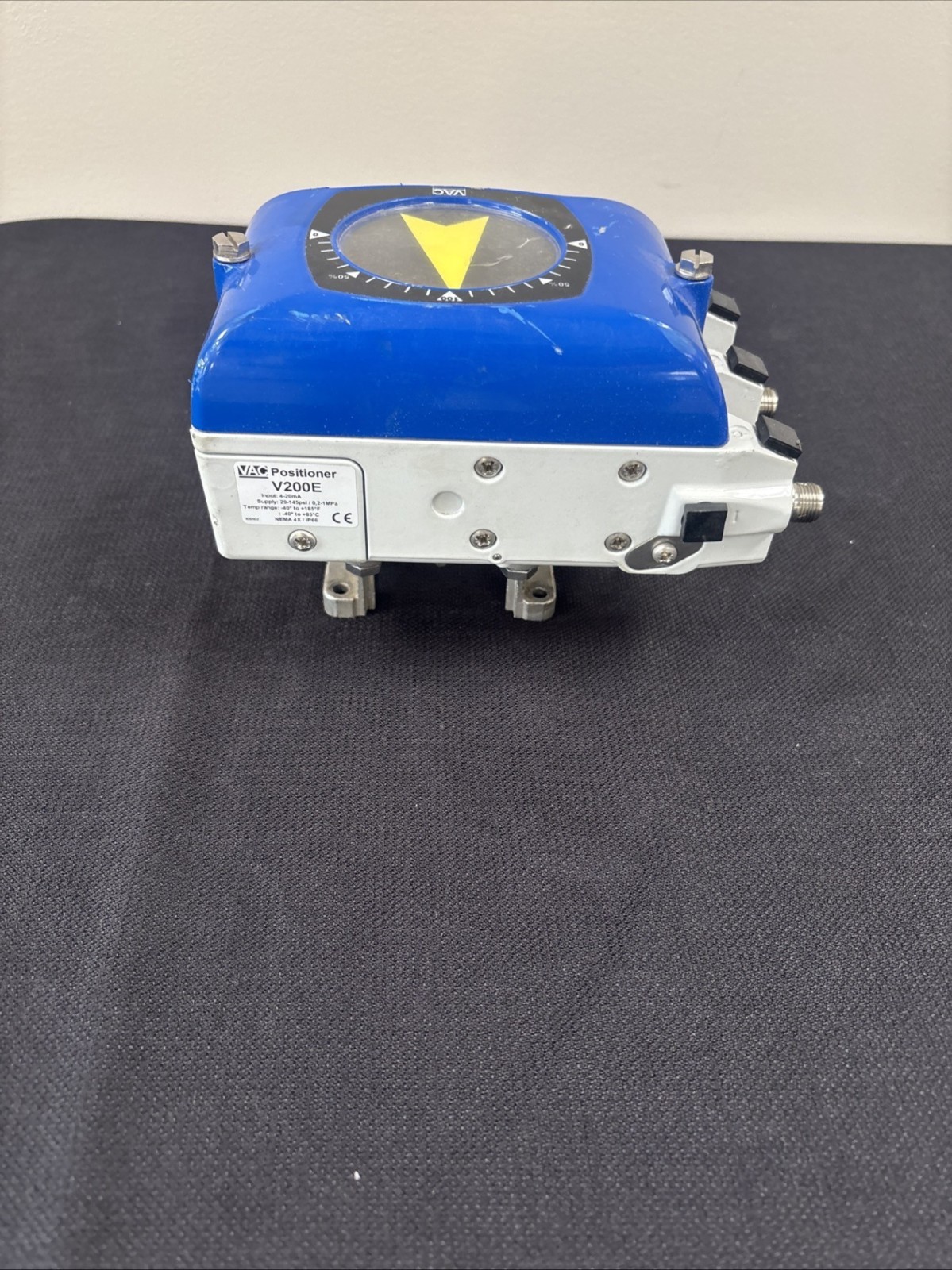 VAC V200E Electro Pneumatic Valve Positioner 4-20mA NEMA 4X IP66