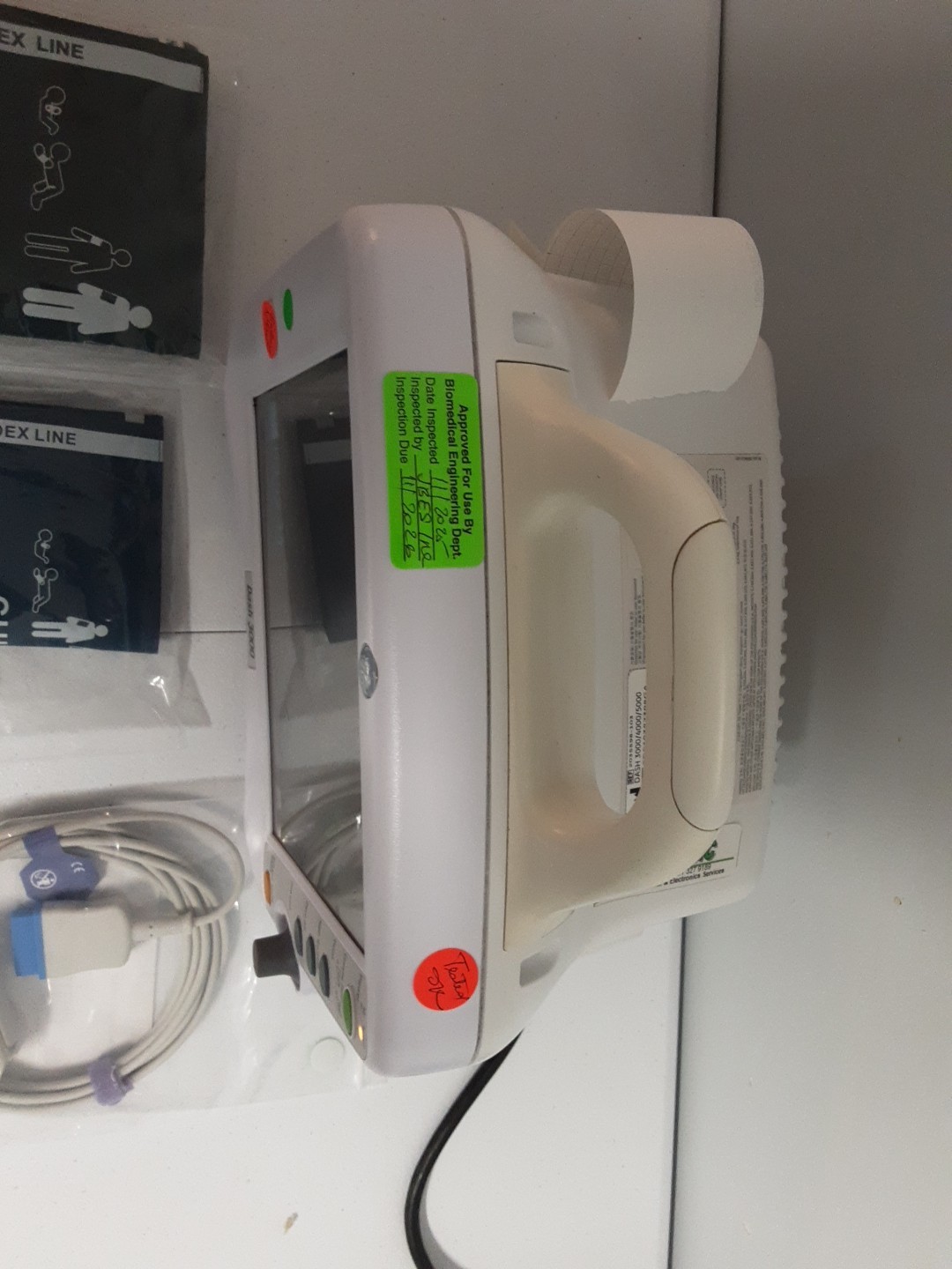 GE Dash 3000 Nellcor sp02 and soft 7.2 with 2 IBP , 90 DAYS FREE RETURN