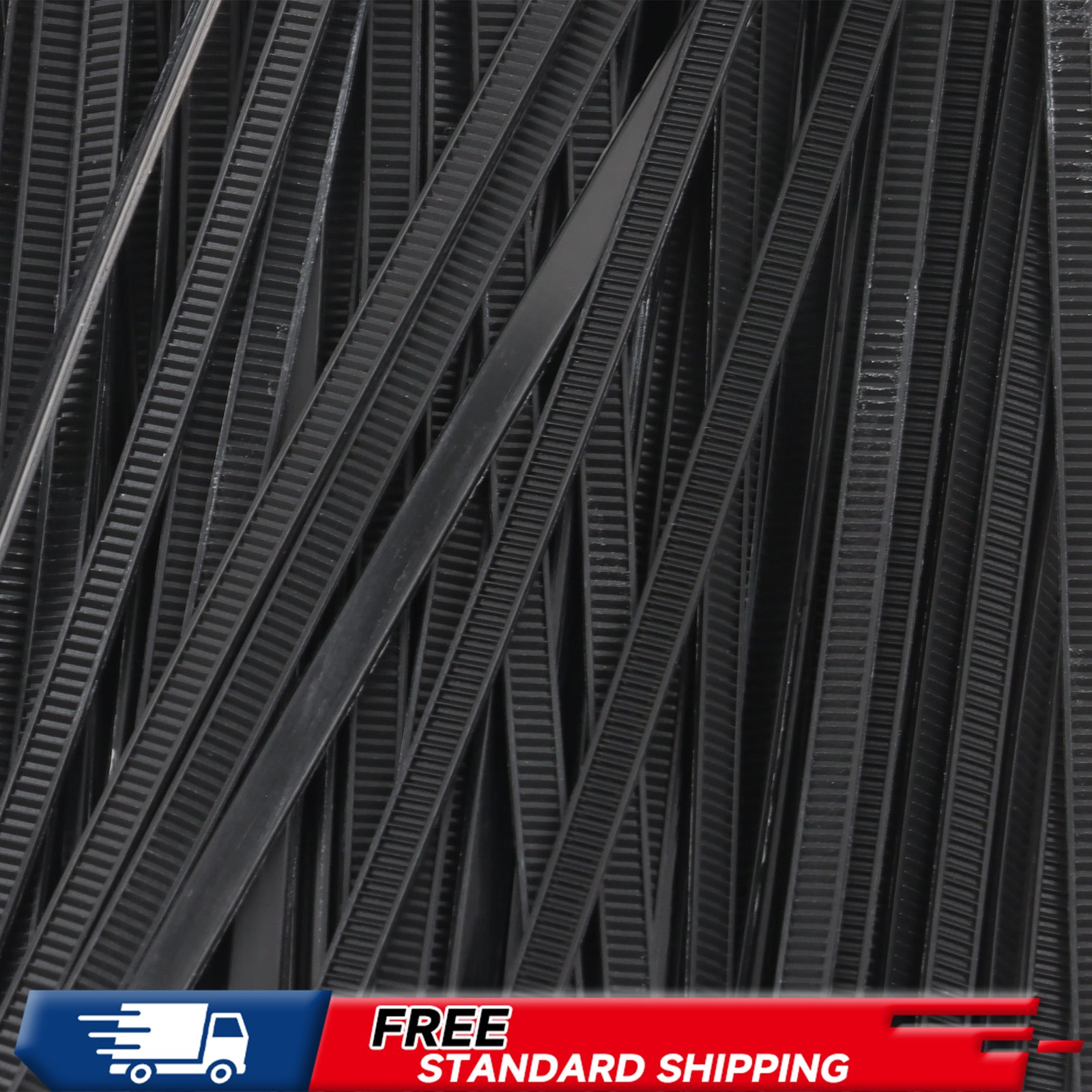 40lb Zip Ties 8 Inch Uv Rated 1000pcs Self-Locking Width 0.14″ Cable Ties