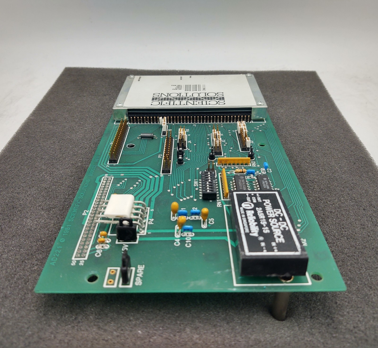 Scientific Solutions AD221 12-Bit DAS Data Acquisition Board Vintage ISA Card