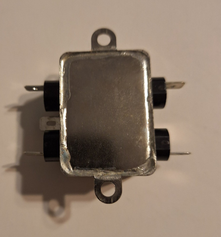 Corcom 10VB1 Emi Line Filter 120-250VAC, 50/60HZ, 10AMP Corcom 1 pc