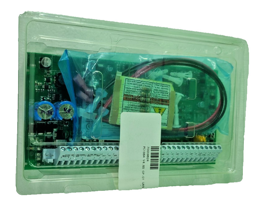 DSC PC1864 Power Series 8-64 Zone Alarm Motherboard PC1864 (700008624) V4.60 PCB