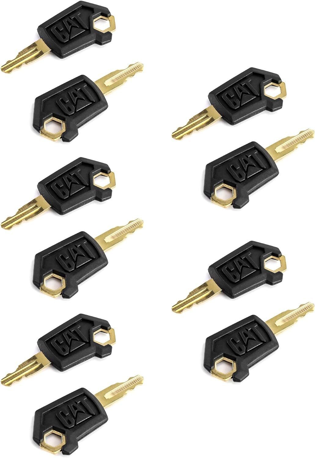 NEW 10PCS CAT Caterpillar 5P-8500 Heavy Equipment Ignition Keys 5P8500 Excavator