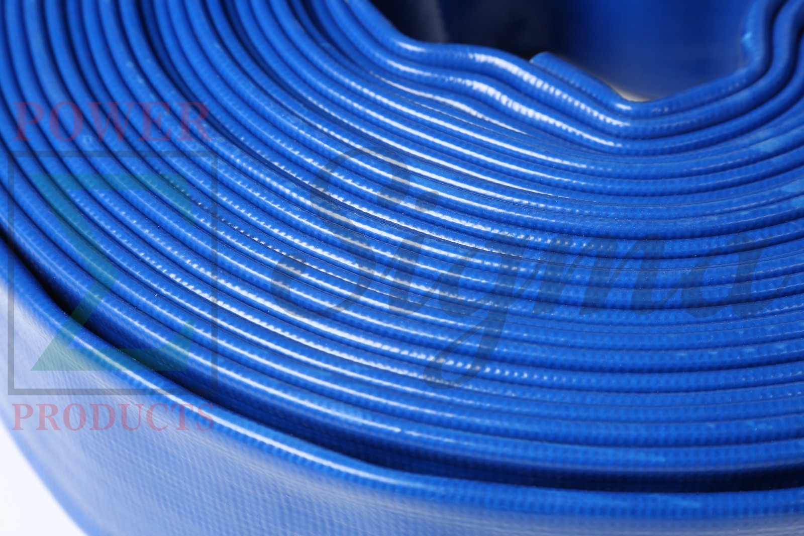 Sigma 1″ X 100′ Ft PVC Layflat Agricultural Pump Discharge Hose Pin Lug Coupling