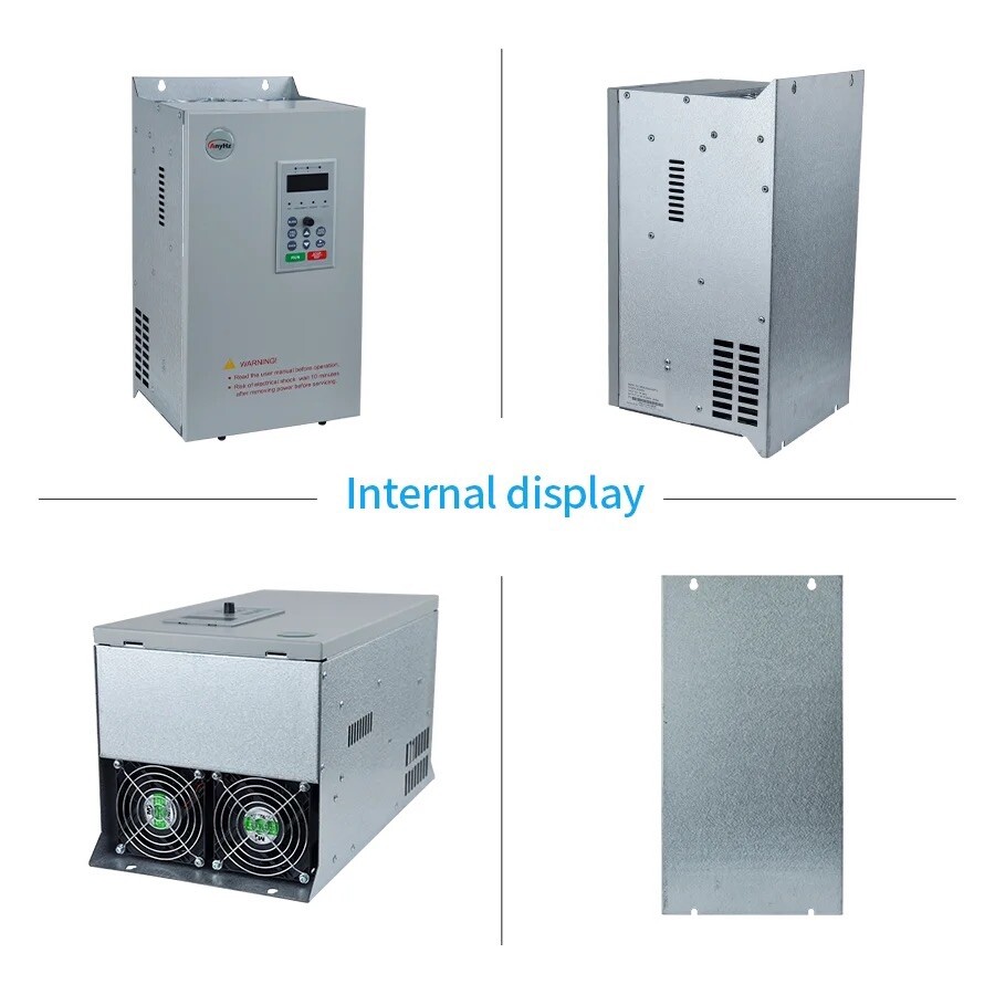 VFD 22 Kw 220V Single Phase to 380/480V 3 Phase 50/60 Hz Frequency 0-500
