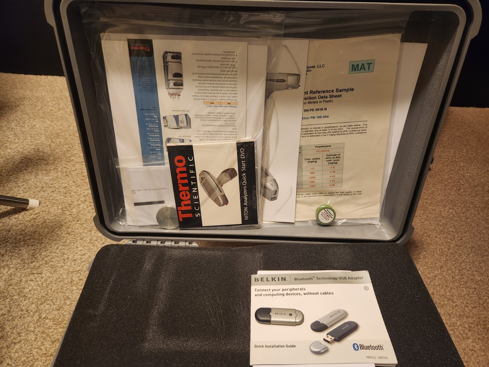 Thermo Scientific Niton XLt 797RWY Portable XRF Analyzer (New) Never Used
