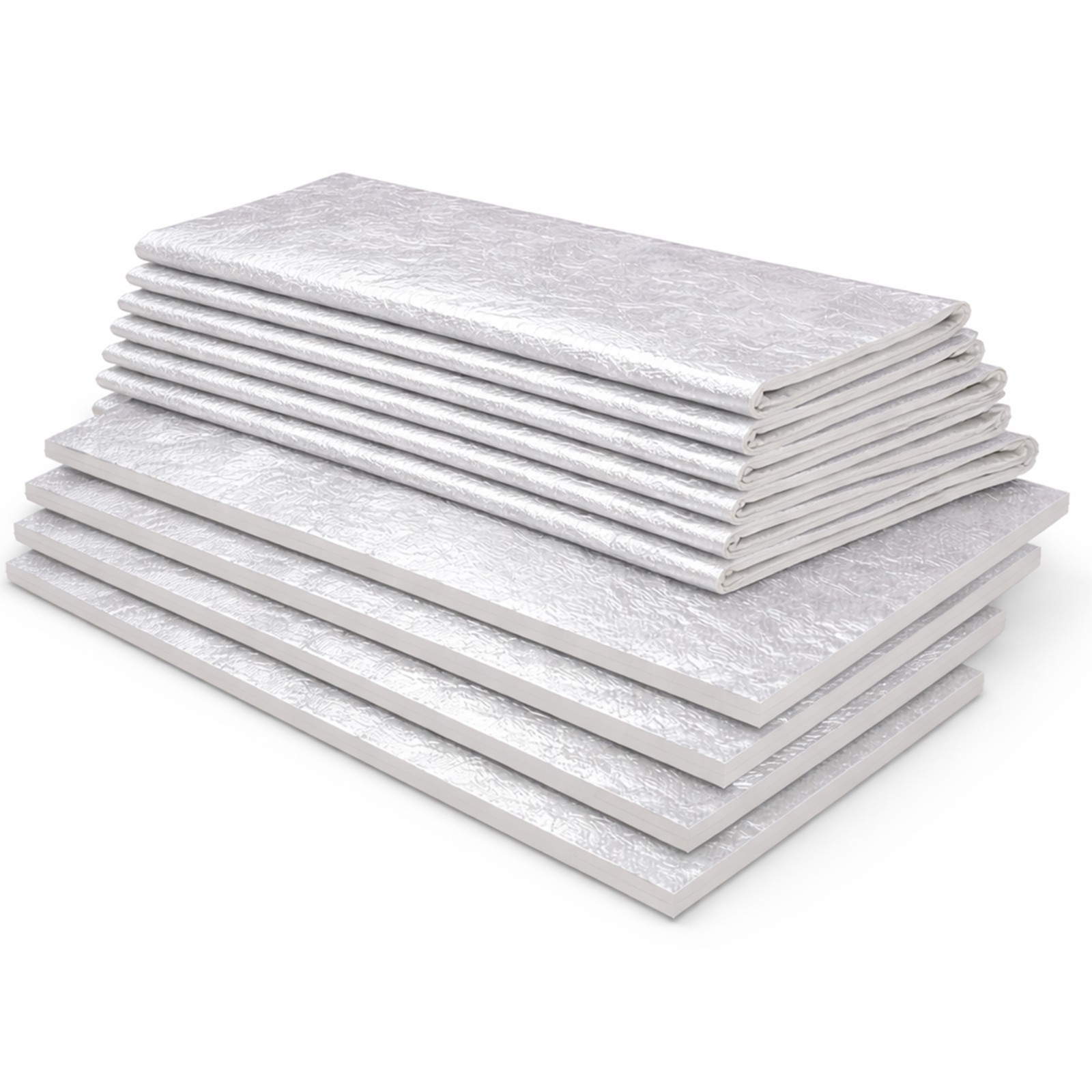 High-temperature insulation ceramic fiber blanket with aluminum foil facing