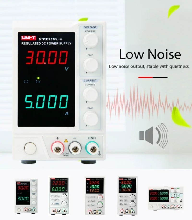 Digital Adjustable DC Regulated Power Supply for Laptop and Cell Phone Repair