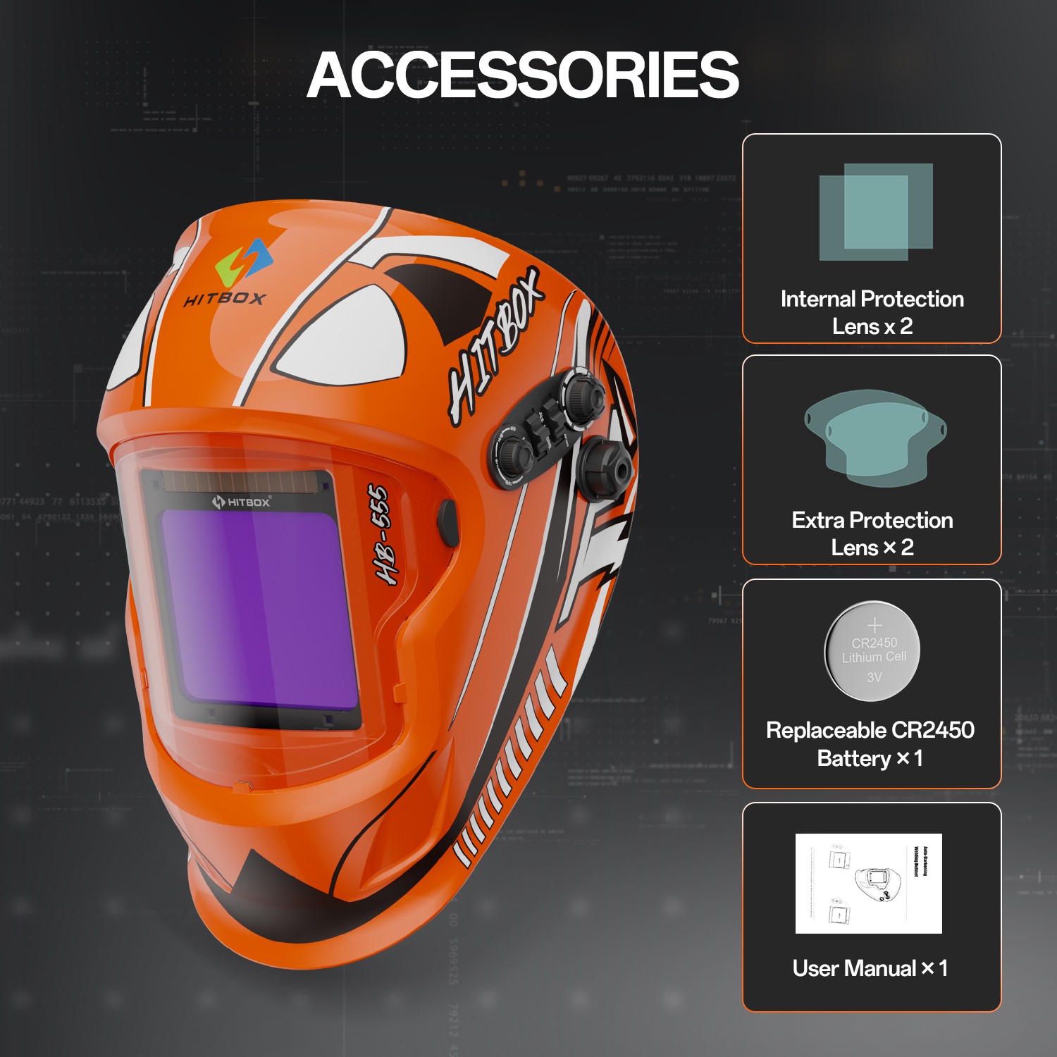 AC DC Aluminium TIG/MMA Welding Machine 200A 110V/230V Pulse Spot HF TIG &Helmet