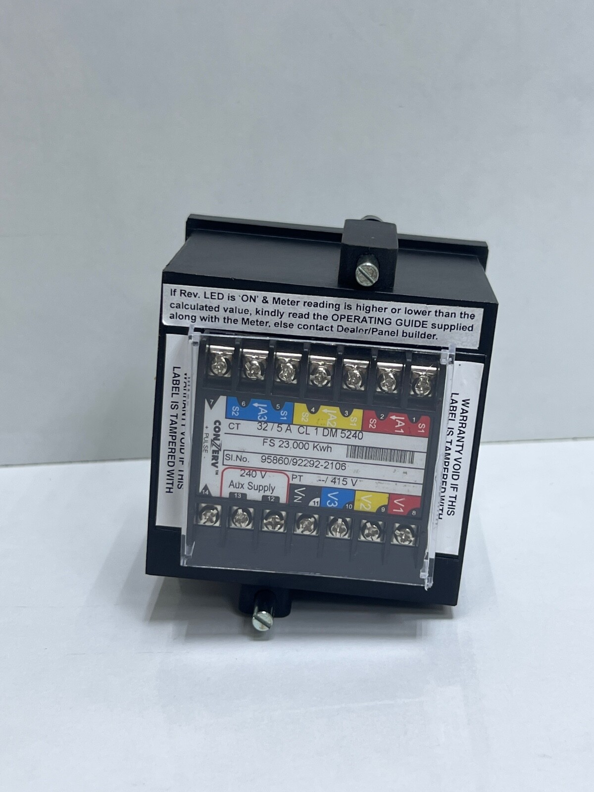 Conzerv DM5240 Power Meter 23.000 KWH