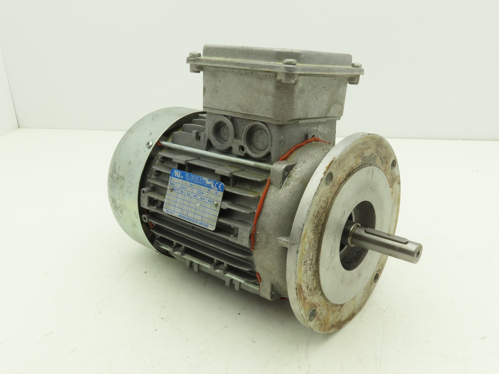 Neri Motori T80A4 AC Motor 0.6kW 0.44kW 1680RPM 280/480V 3Ph 56C TEFC