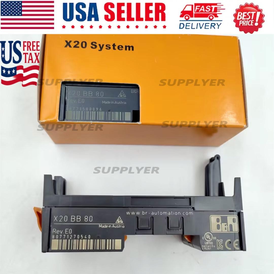 (NEW IN BOX) B&R X20BB80 X20 BB 80 Module