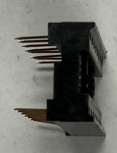 10x TI C8516-10 16-Pin IC Sockets Quality USA Made, Sturdy Pins, NEW, Shipped!