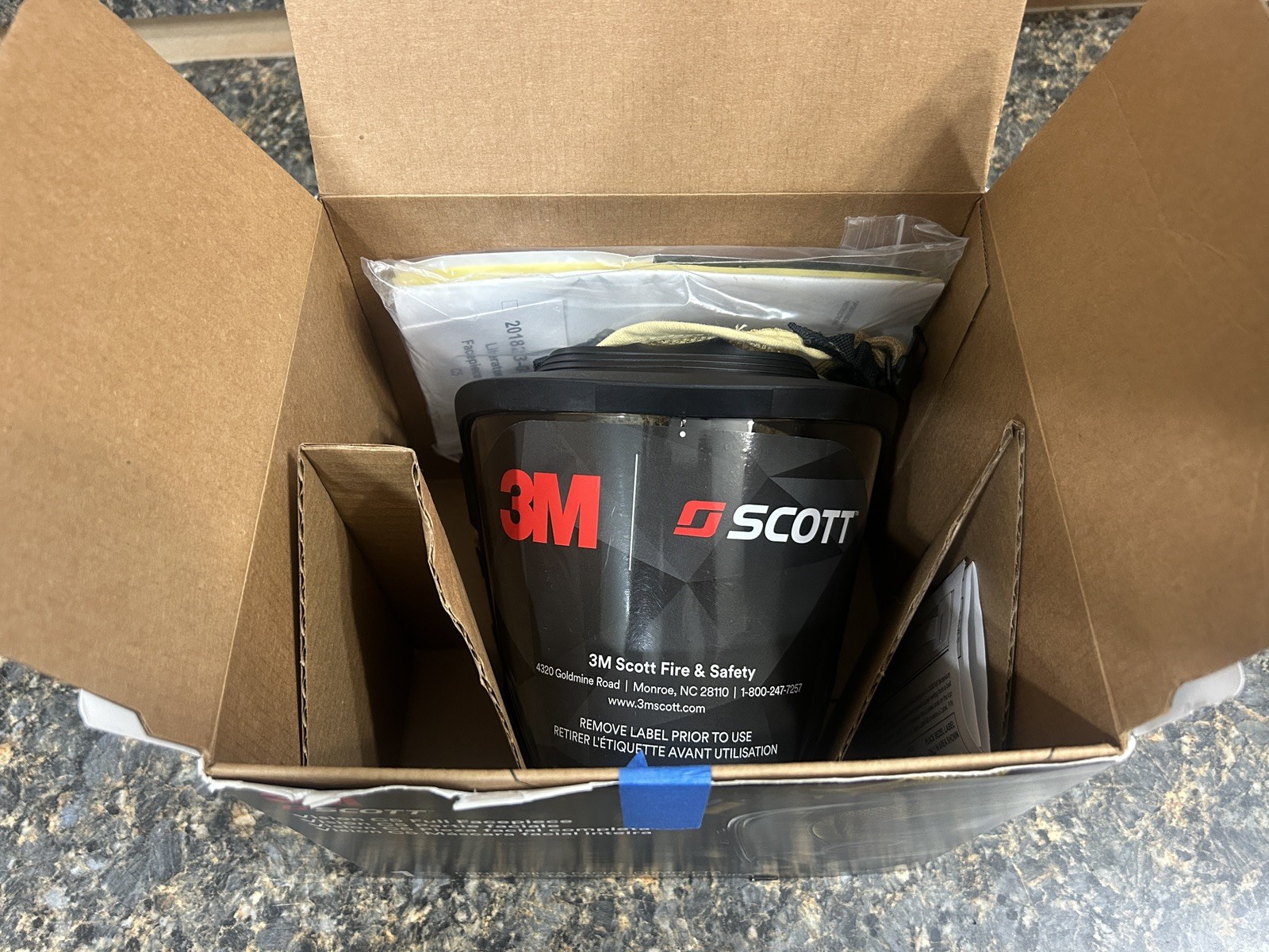 3M Scott Vision C5 Full Facepiece Respirator Mask Small Gen2 New Open Box