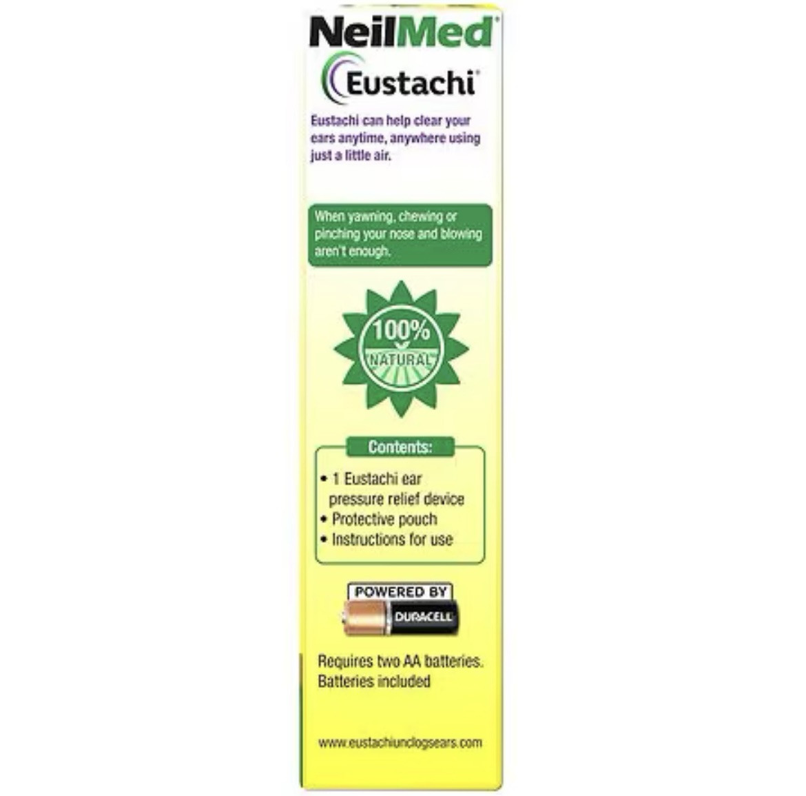 NeilMed Eustachi Pop Blocked Ear Safely – 1 Count