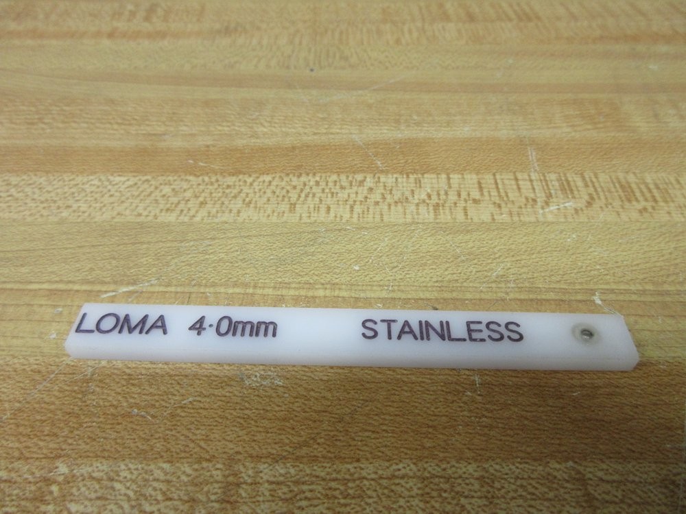 Loma 4.0MM SS Metal Detector Test Stick 40MMSS