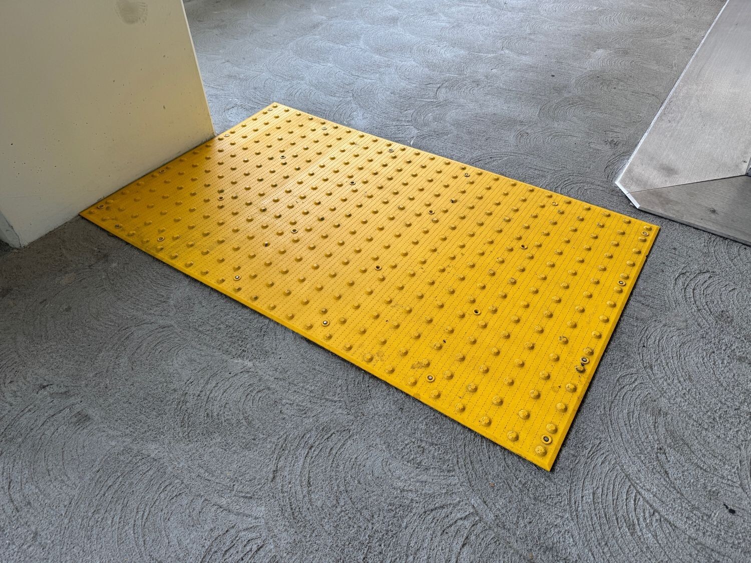 Sandbaggy ADA Warning Pads (USA MADE) – Yellow Surface Mount Truncated Dome Mats