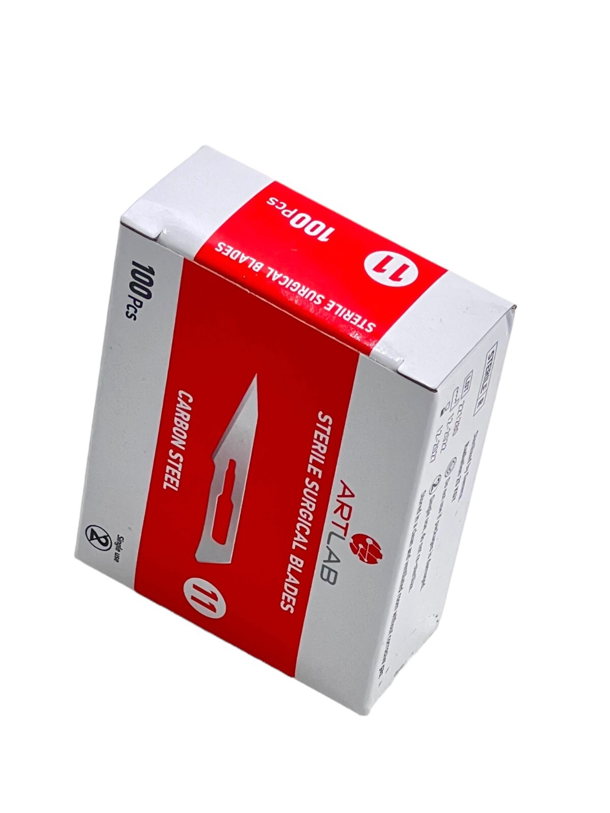 500 EA Surgical Scalpel Blades Surgical Dental ENT Instruments with Free Handle