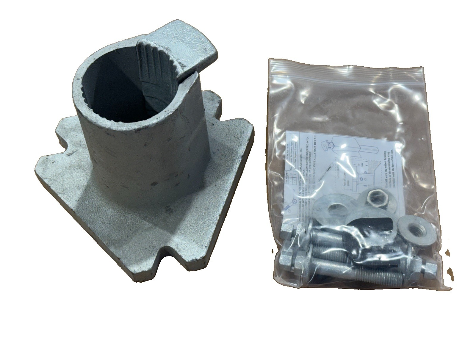 Redi-Torque Model 280 Slip Base System for 2-7/8″ Round Post SB10C-278RD-G