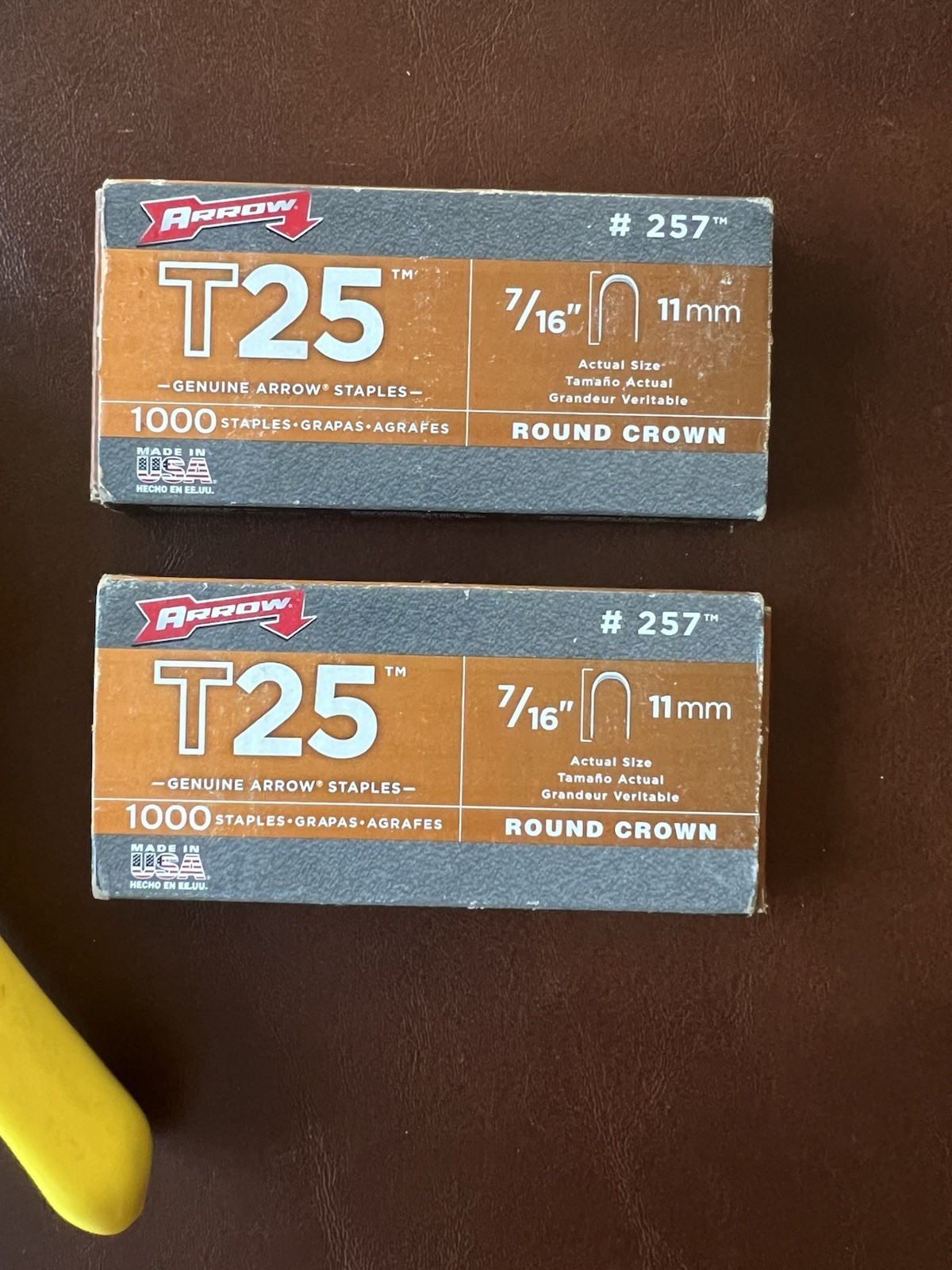 Bundle NEW ACME 25AC Heavy Duty Staple Gun & 2 Boxes Of ARROW T25