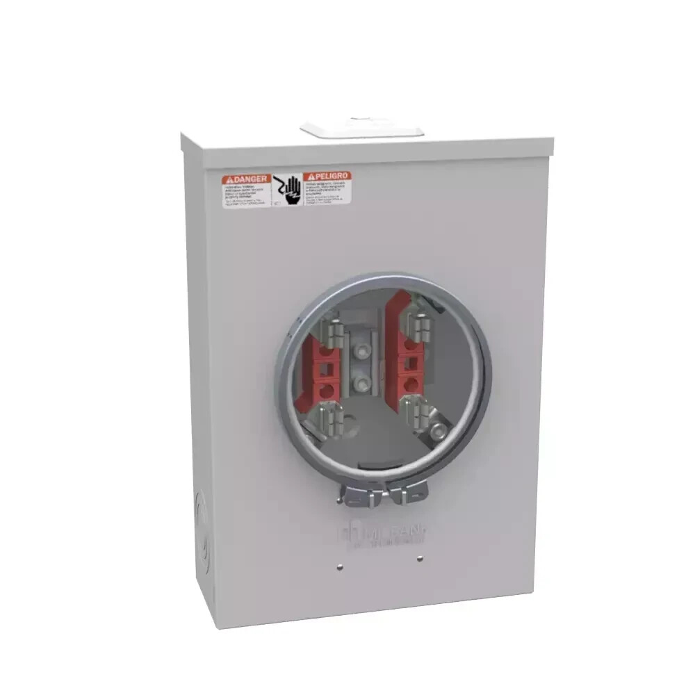 Milbank U4518-XL-W 200 amp 240 Volt Ring-Type Meter Socket