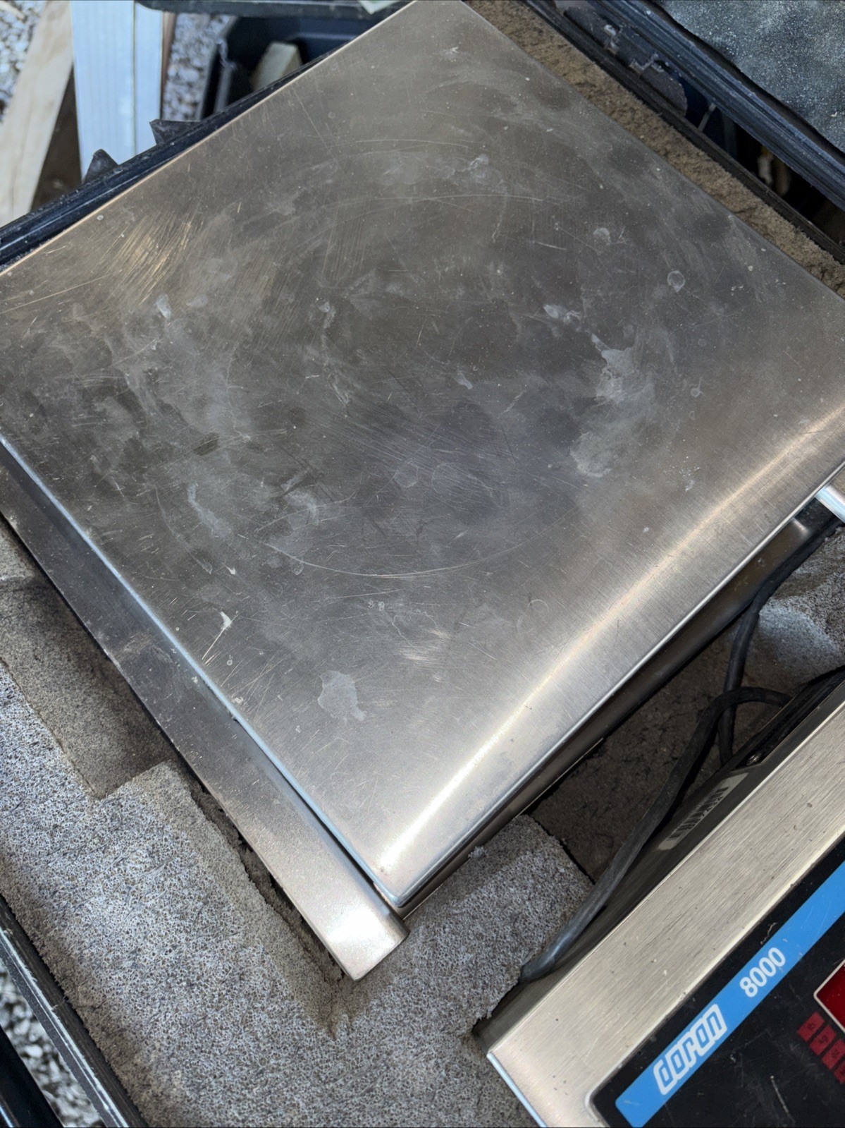 Doran 8000 Industrial Digital Scale – 100 Lb Capacity Calibrated Till 2/3/26