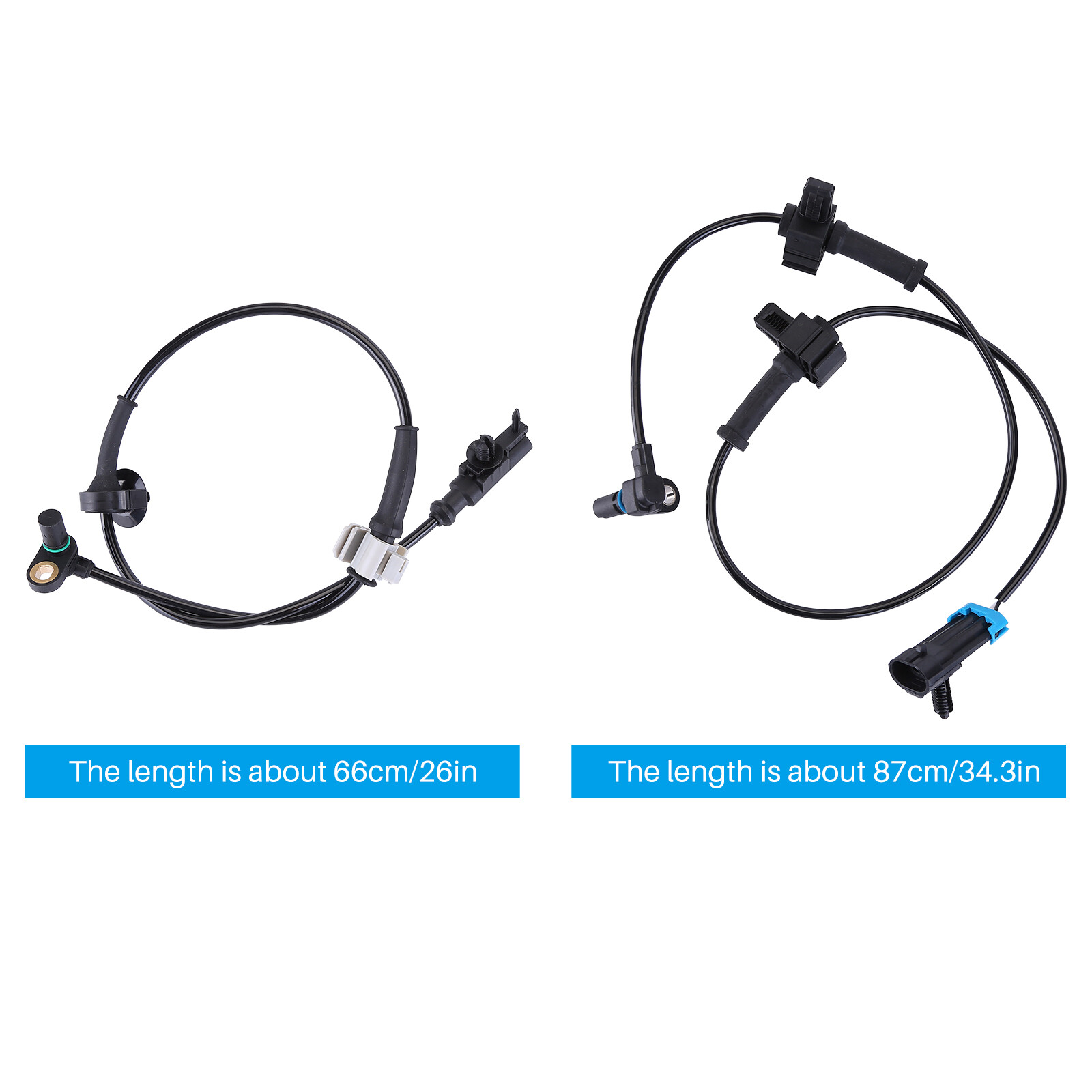 Front and Rear Left&Right ABS Wheel Speed Sensor 2 Pair for Chevy Silverado✅💟