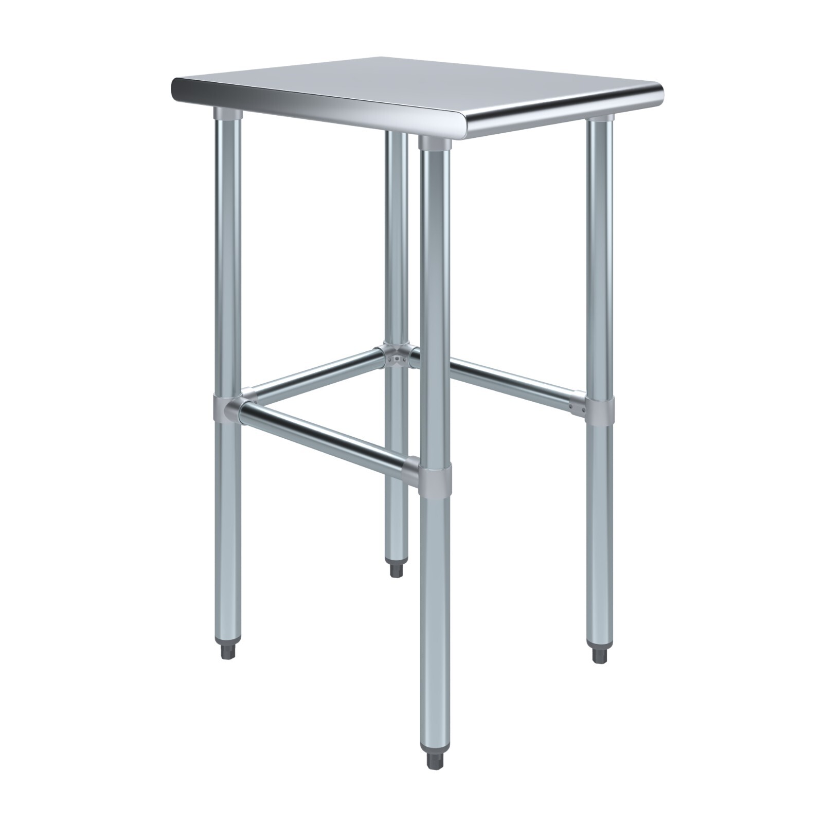 24 in. x 18 in. Open Base Stainless Steel Work Table | Residential & Commercial