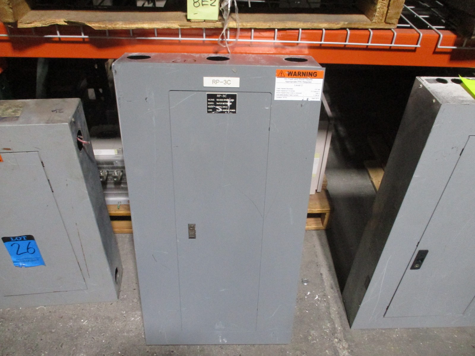 Square D Main Lug Circuit Breaker Panel NQOD442L225CUNL 208Y/120V 225A Max Used