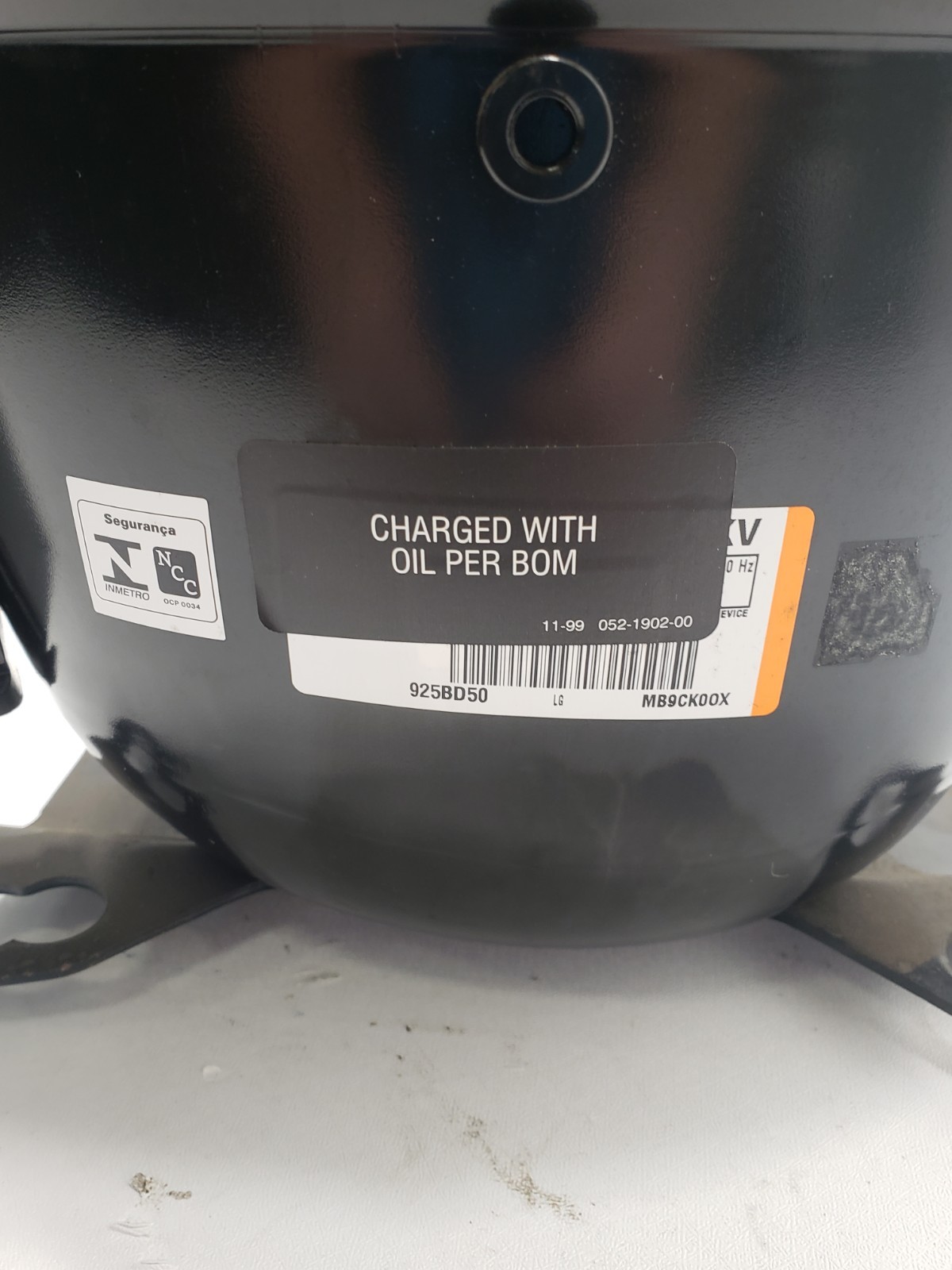 Emerson Copeland RST80C1E-PFV-202 Volts 208-230 PH1 60Hz LRA 46.0