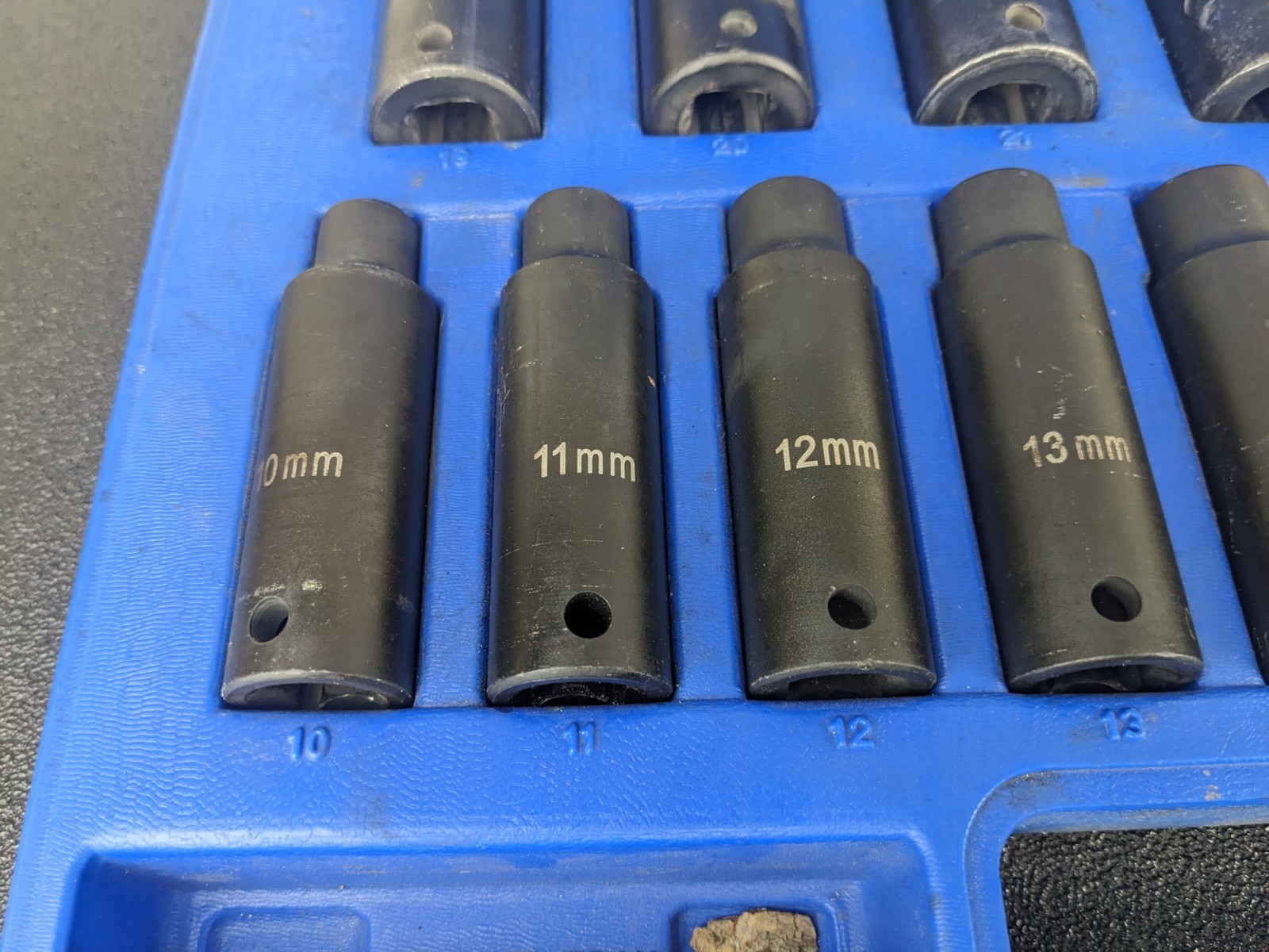 #bn387 Cornwell Tools CBPI3LM 15 Piece 1/2″ Drive Metric Deep Power Socket Set