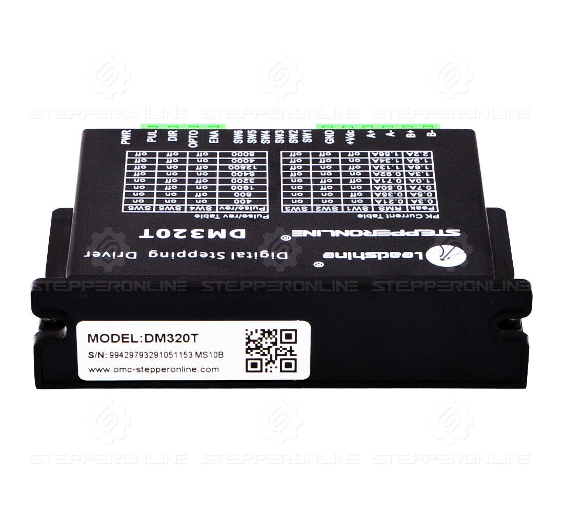 STEPPERONLINE Stepper Driver 0.3-2.2A 10-30VDC for Nema 8,11,14,16,17 Motor