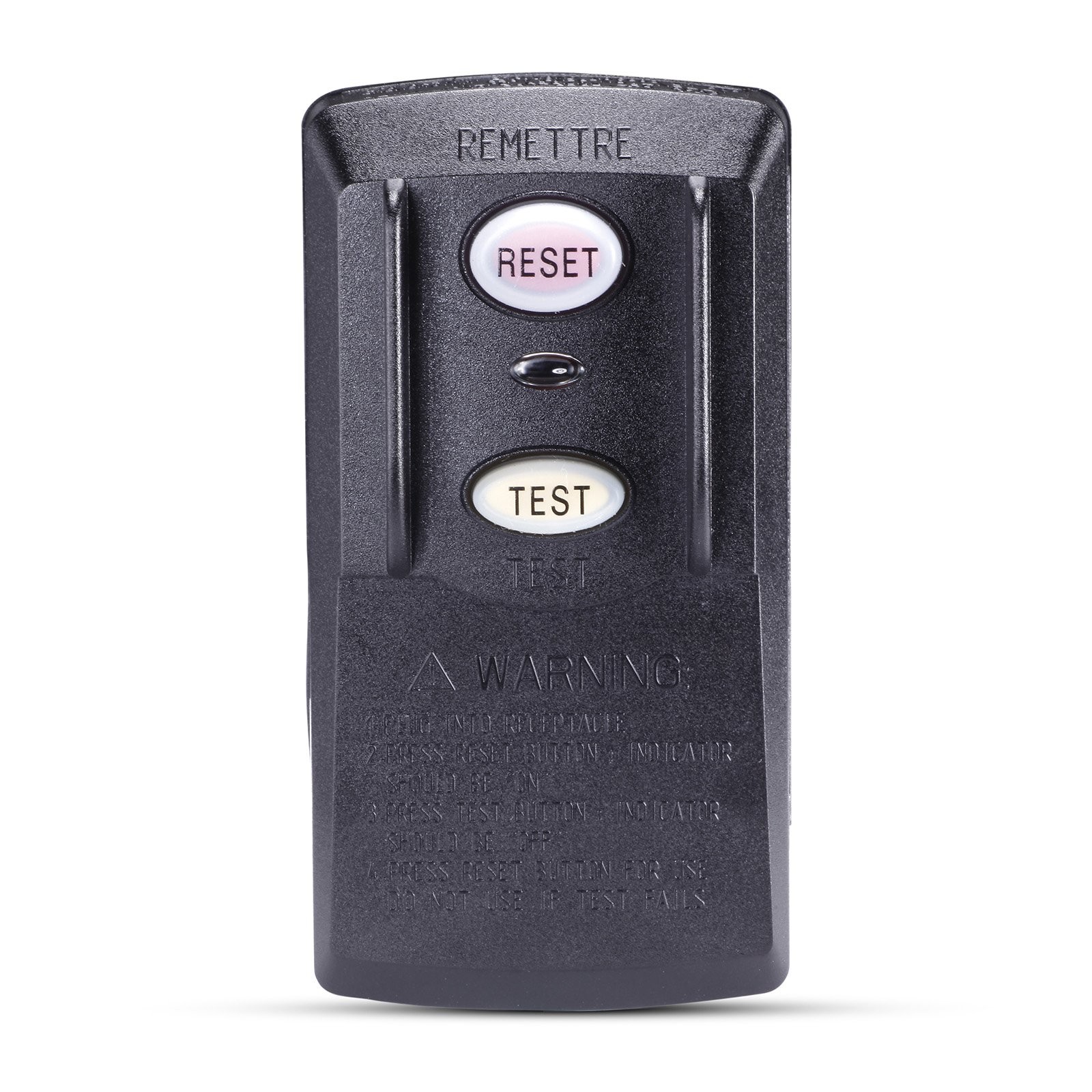 GFCI Plug Replacement 15 Amp 3 Prong GFI Waterproof Circuit Breaker UL Listed