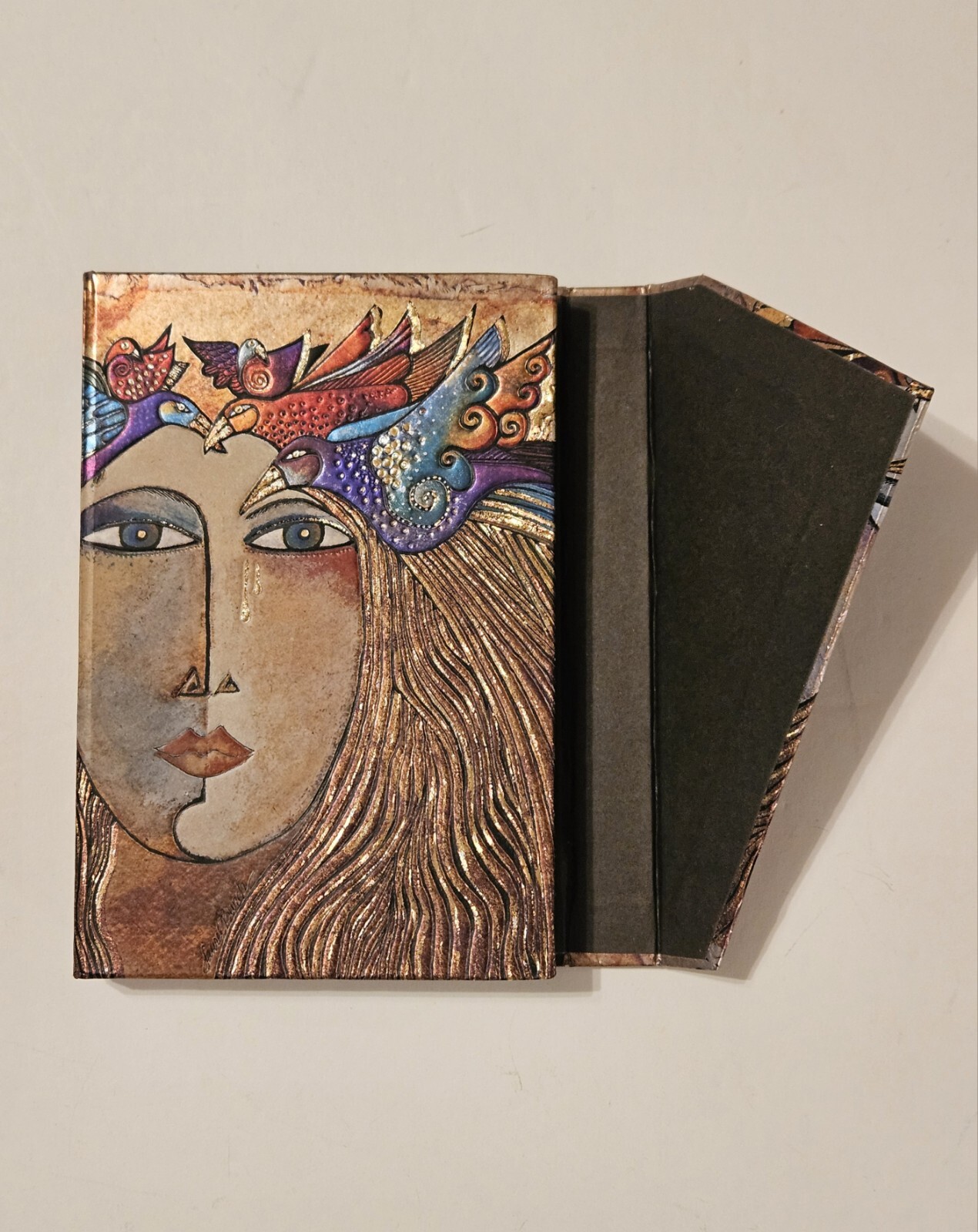 Paperblanks Laurel Burch Blank Notebook Self Portrait Soul & Tears Mini 4″ x5.5″